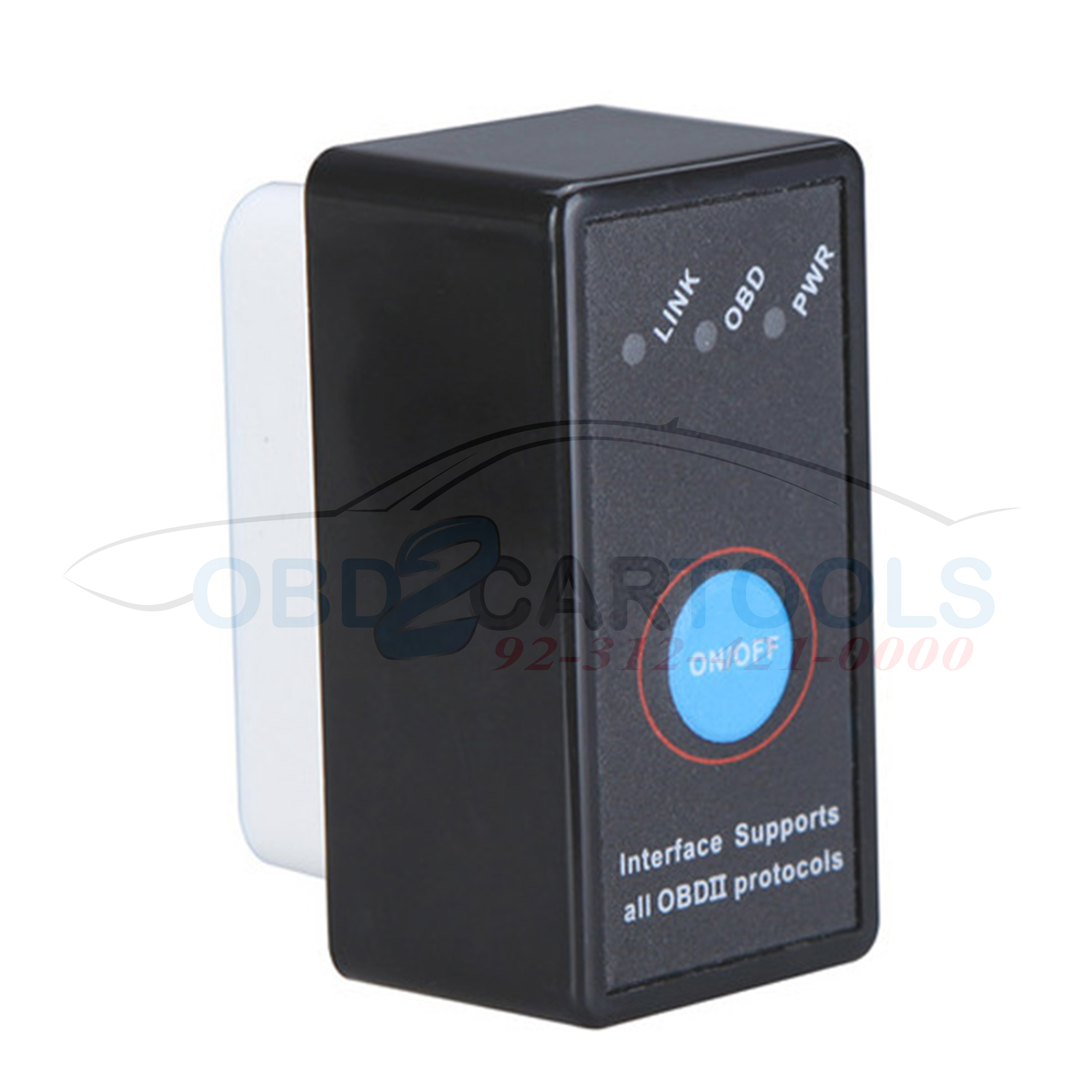 Product image for Super Vgate ELM327 Bluetooth V1.5 with On Off Switch Obd2 Car Scanner