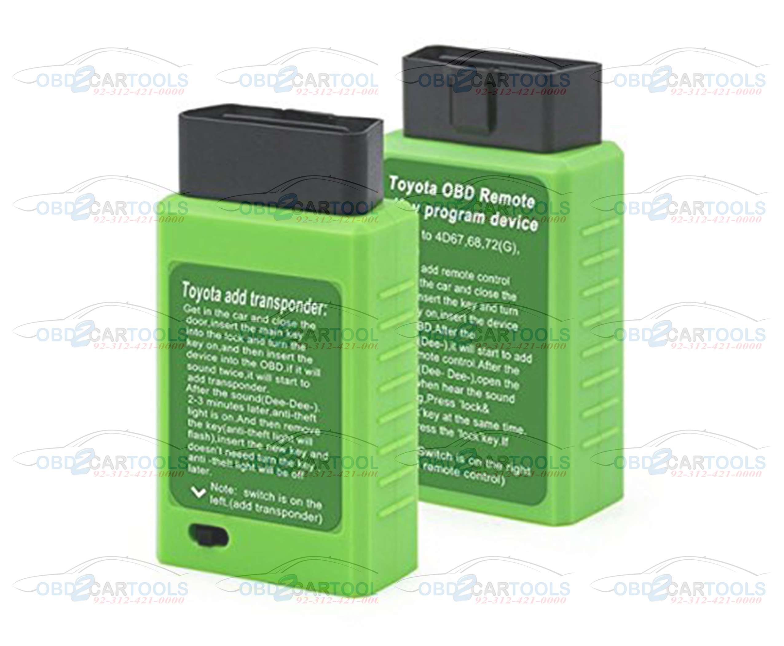 Product image for Toyota G and Toyota H Chip Smart Key maker Programming Via Obd2 Port for Toyota