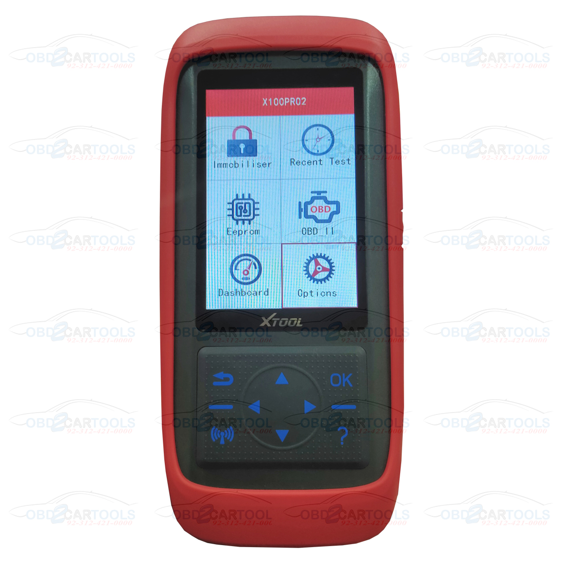 Product image for XTOOL X100 PRO2 Auto Key Programmer with EEPROM Adapter Support Mileage Adjustment Car Scanner