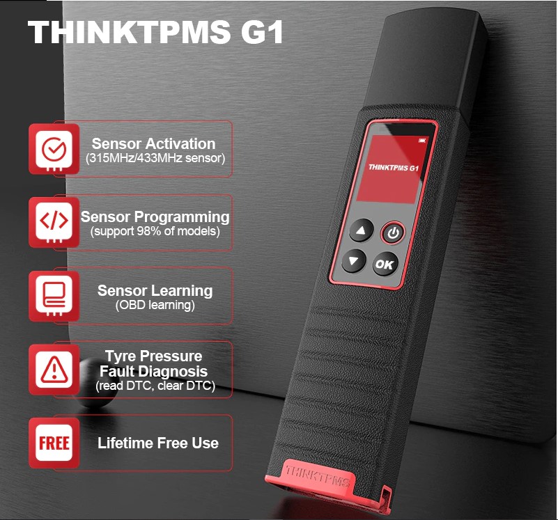 Product image for THINKTPMS G1, Your Smart Tire Pressure Diagnostic Tool