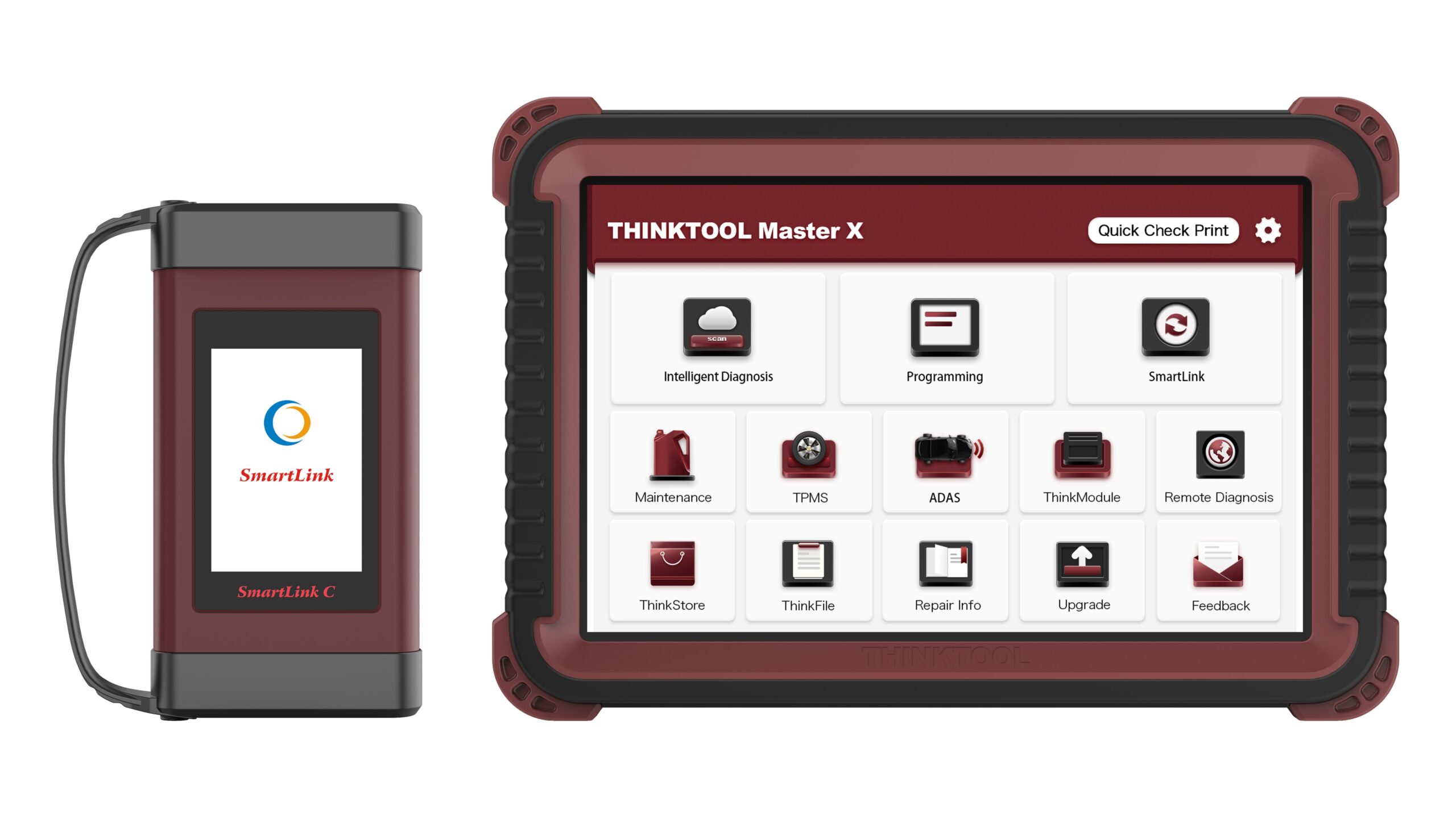 Product image for ThinkTool Master X OE Level Professional Diagnostic Tool For Both Passenger And Commercial Vehicles